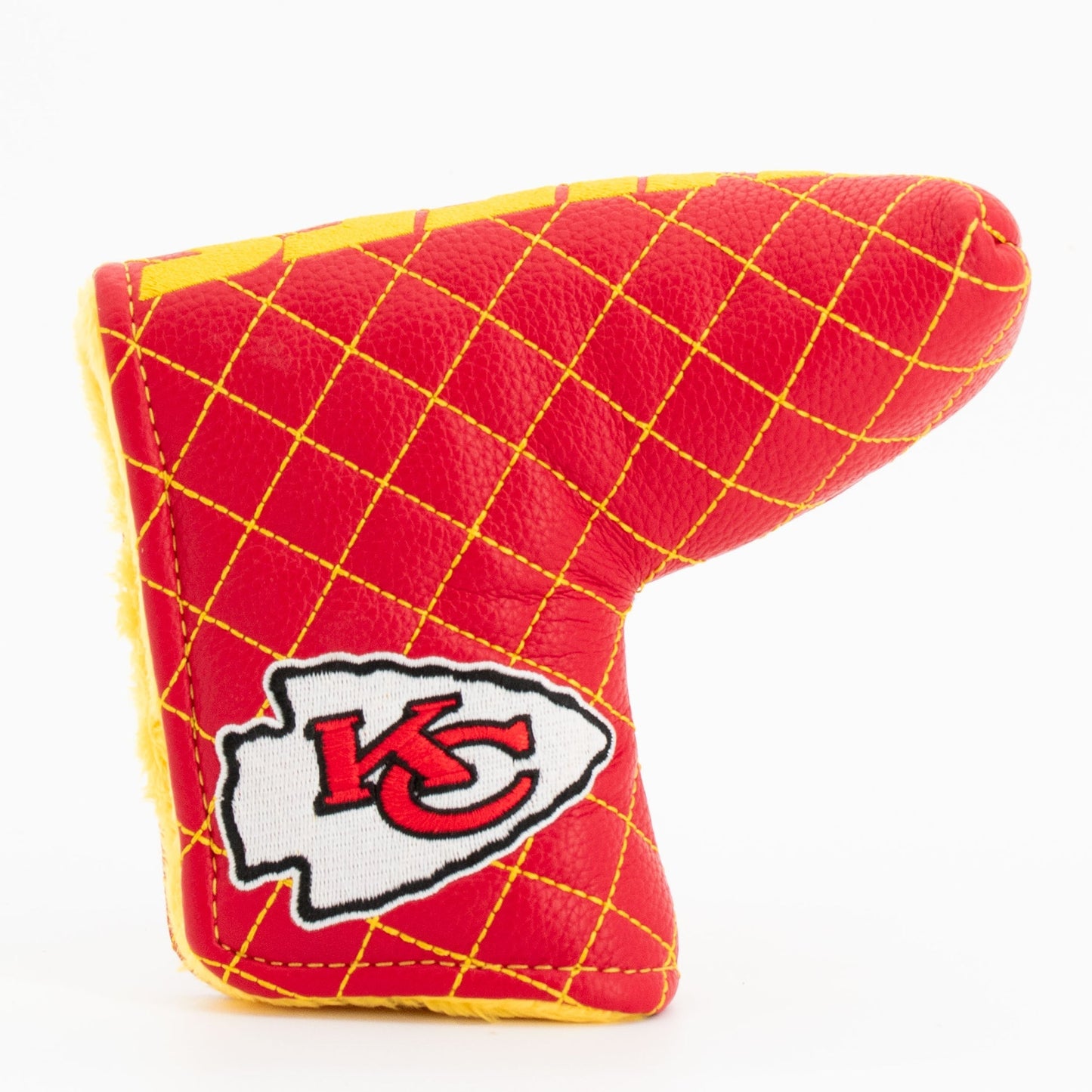 Kansas City Chiefs Quilted Headcovers – Chiefs Kingdom Collection - Blade Putter Solid - Club Rehab