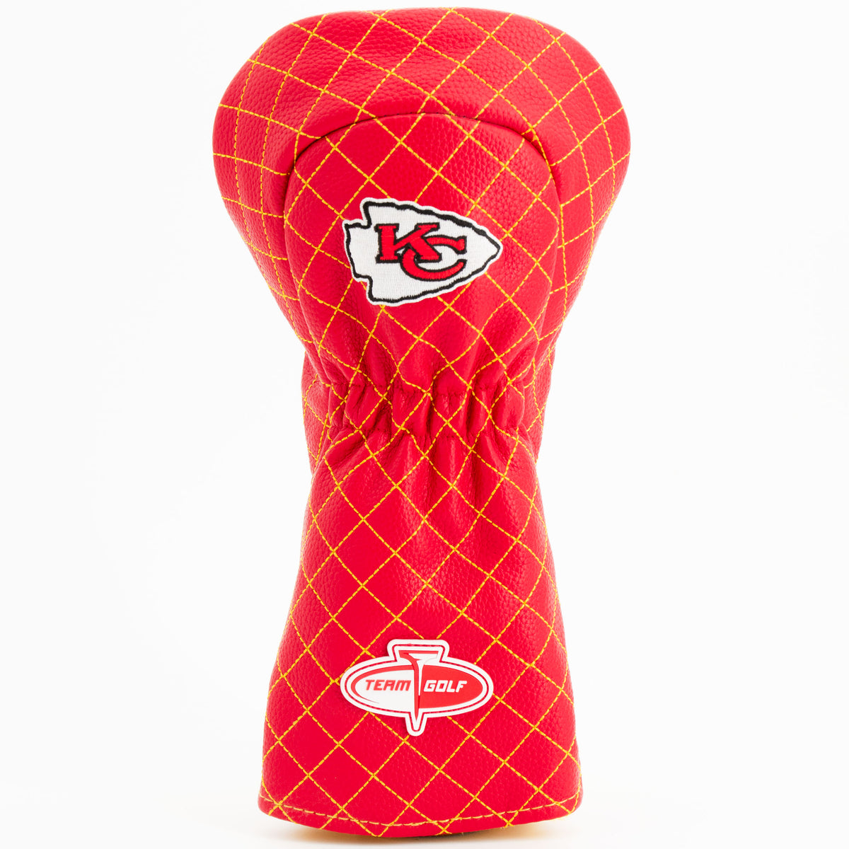 Kansas City Chiefs Solid Driver quilted headcover, back view