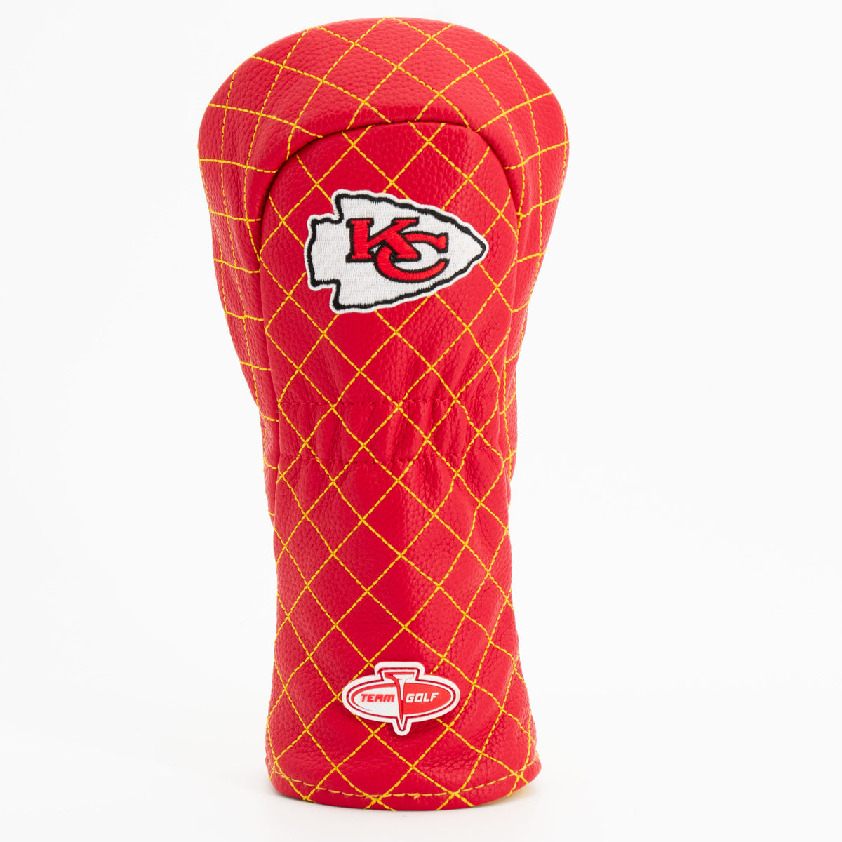 Kansas City Chiefs Solid Fairway quilted headcover, back view