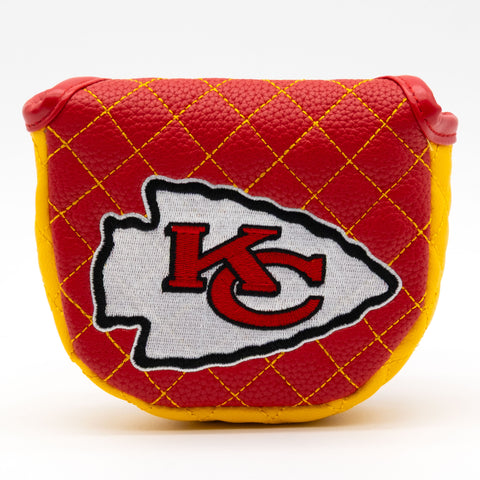Kansas City Chiefs gesteppte Putterhaube für Mallet-Putter
