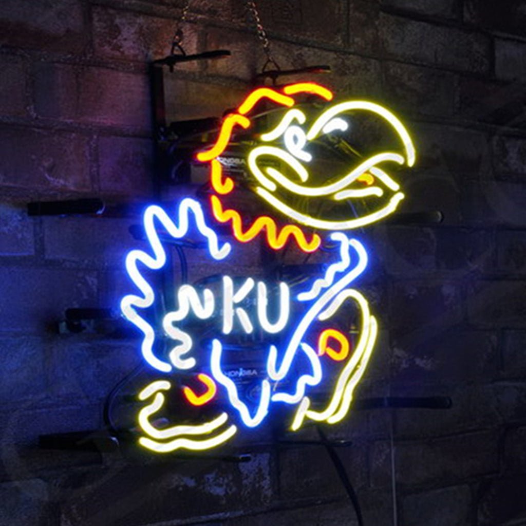 Kansas Jayhawks Neon Sign Light - Club Rehab