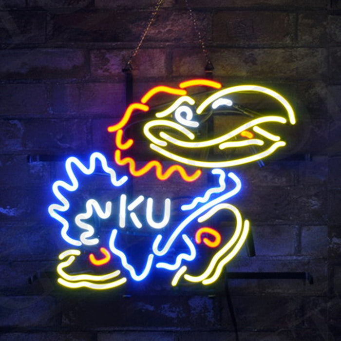 Kansas Jayhawks Neon Sign Light - Club Rehab