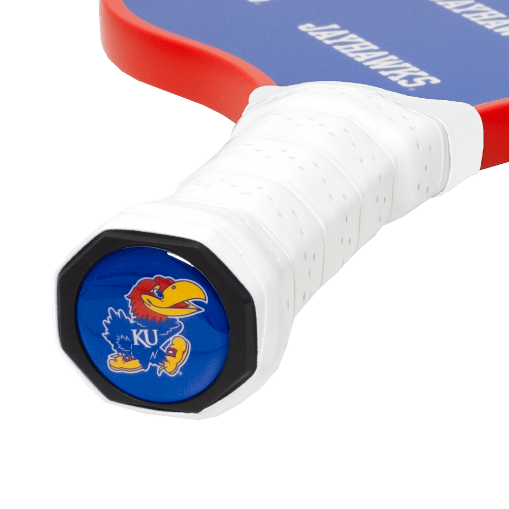Kansas Jayhawks Pickleball Paddle | Carbon Fiber Face | 12mm Core - Club Rehab