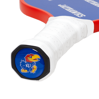 Kansas Jayhawks Pickleball Paddle | Carbon Fiber Face | 12mm Core - Club Rehab