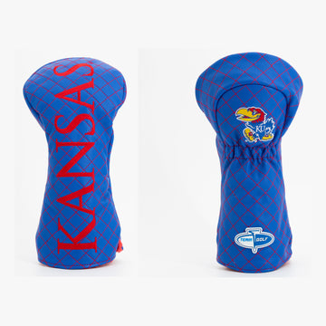 Kansas Jayhawks Gesteppte Driver-Schlägerhaube