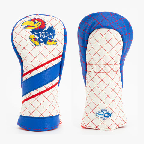Kansas Jayhawks Gestreiftes Gestepptes Fairway-Schlägerhaube