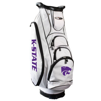 Kansas State Albatross golf cart bag in White