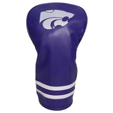 Kansas State Wildcats Vintage Embroidered Driver Headcover