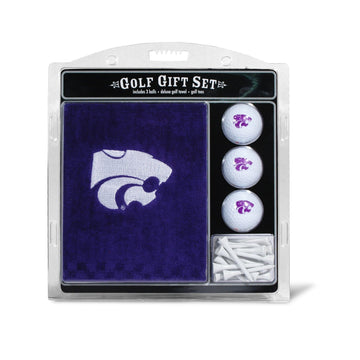 Kansas State Wildcats Embroidered Towel Golf Gift Set