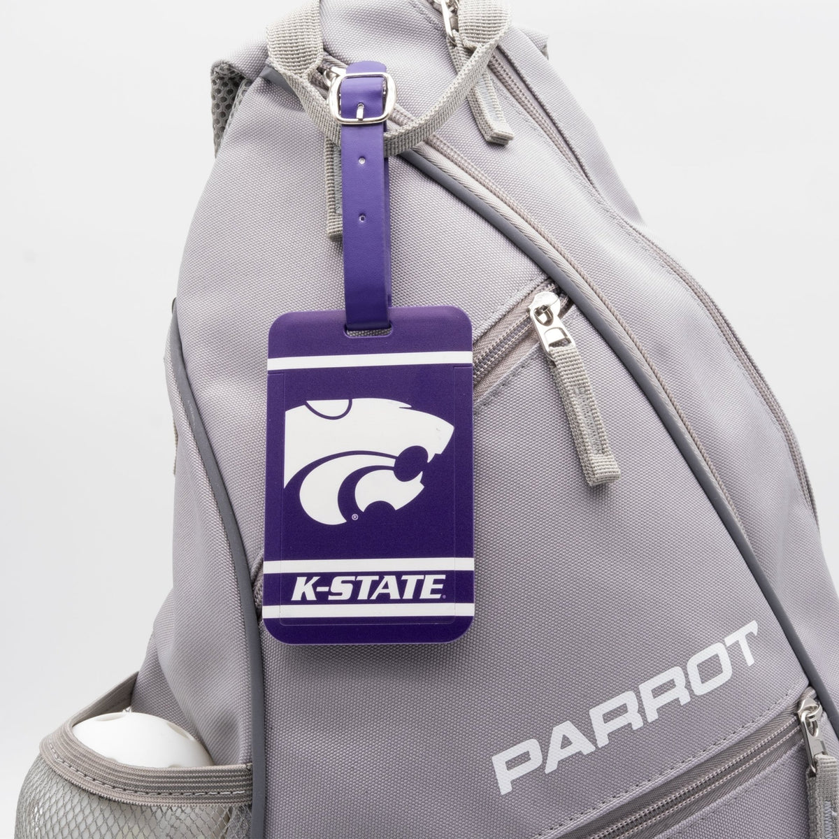 Kansas State Wildcats plastic golf bag tag by Team Golf, product photo 3