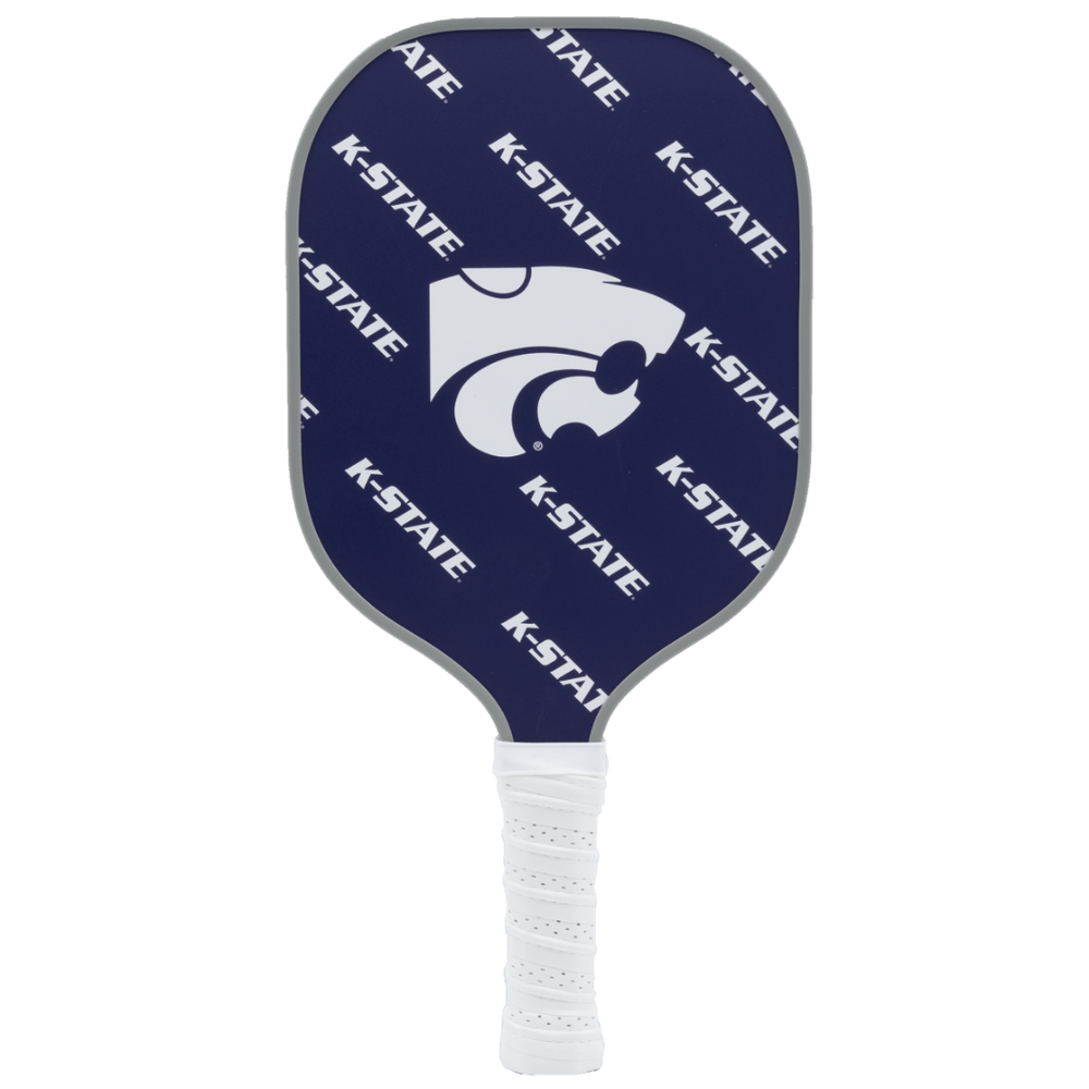 Kansas State Wildcats Pickleball Paddle | Carbon Fiber Face | 12mm Core - Club Rehab