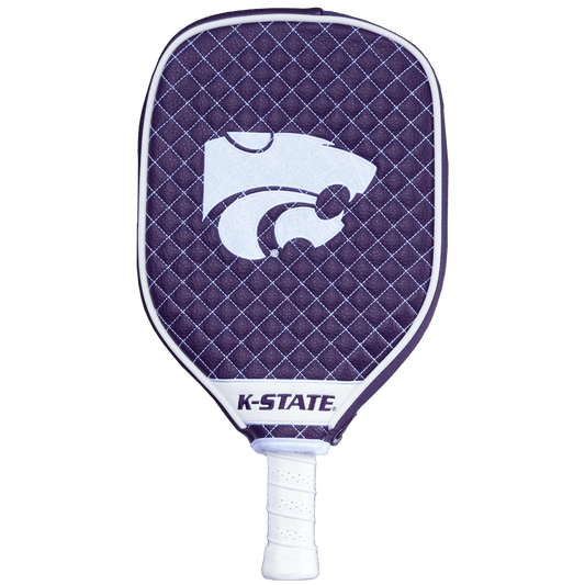 Kansas State Wildcats Quilted Pickleball Paddle Cover