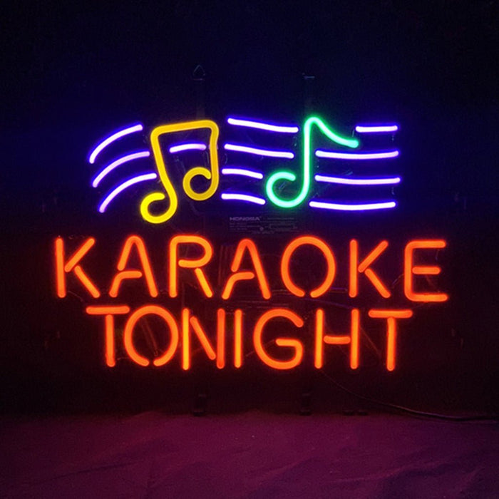 Karaokke Tonight Neon Signs Light - Club Rehab