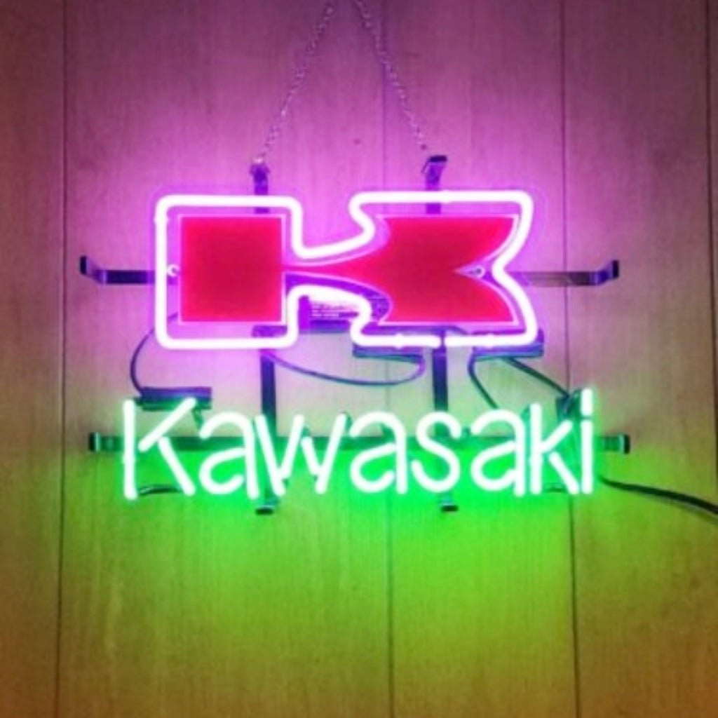 Kawasaki Beer Neon Signs Light - Green - Club Rehab