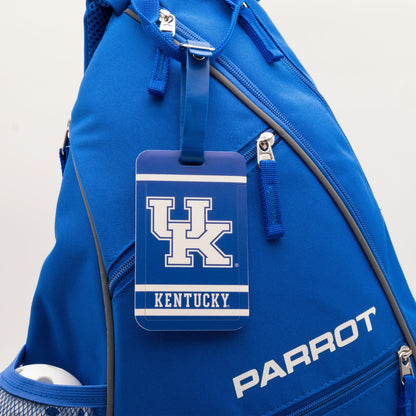 Kentucky Wildcats plastic golf bag tag by Team Golf, product photo 4