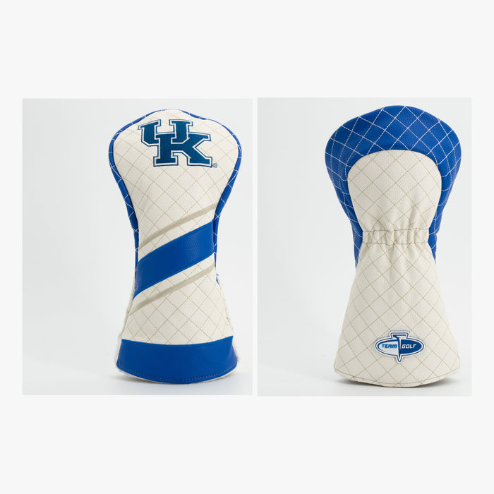 Kentucky Wildcats Striped Quilted Driver Headcover, front and back views