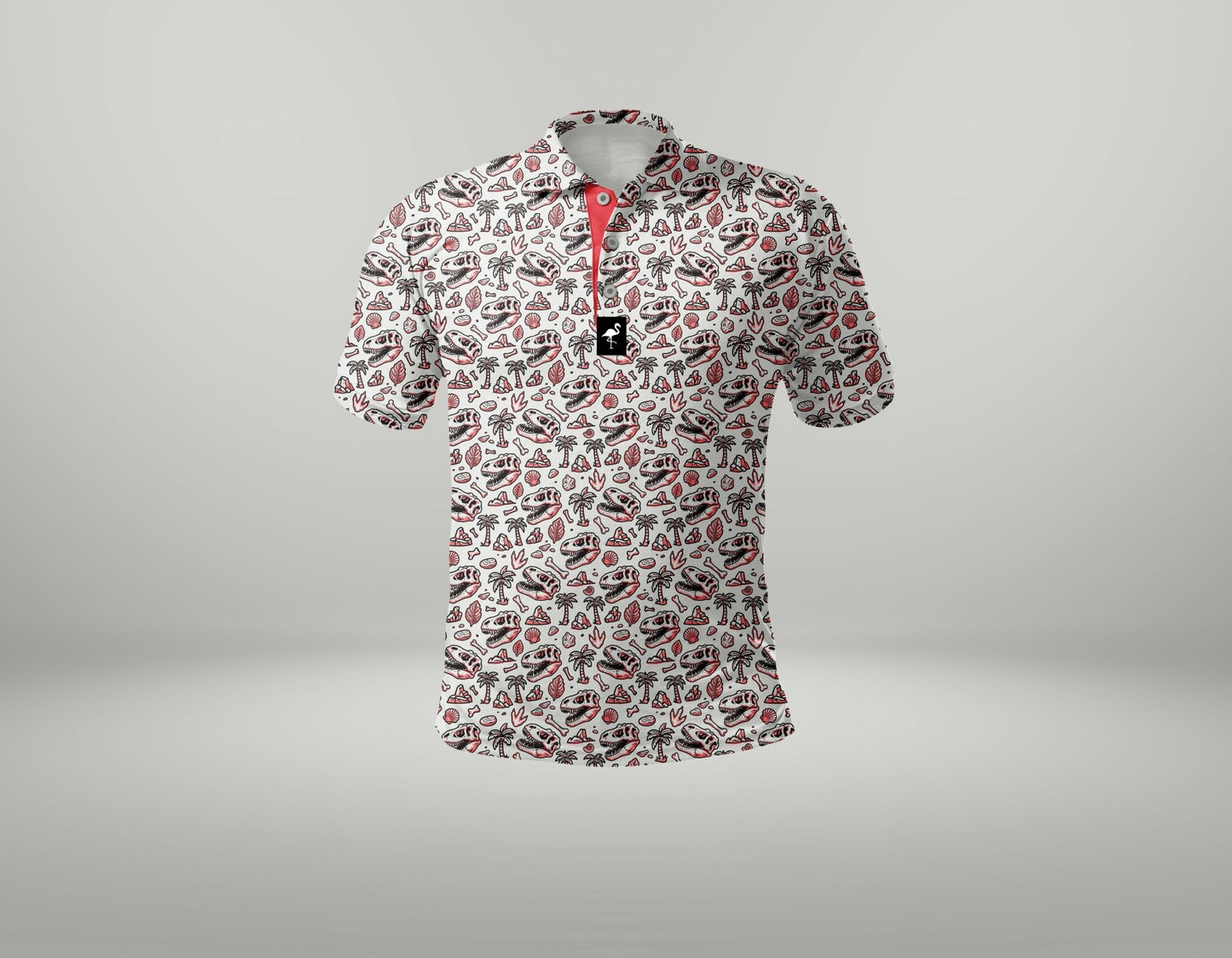 Kids Fossil Fairway Golf Polo | Performance Stretch Golf Shirt | Moisture-Wicking Athletic Polo - 4T - Club Rehab
