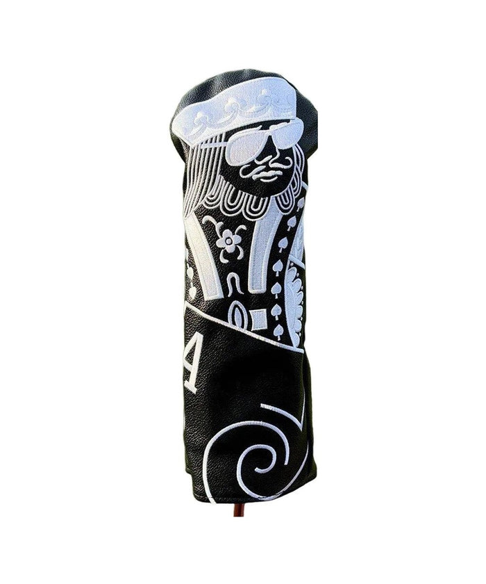 King of Swagger Golf Headcovers - isolated front view from original photograph