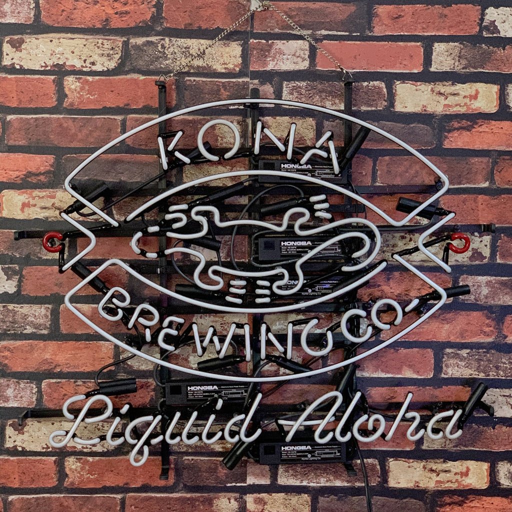 Kona Brewing Co. Liquid Aloha Neon Light Sign - Club Rehab