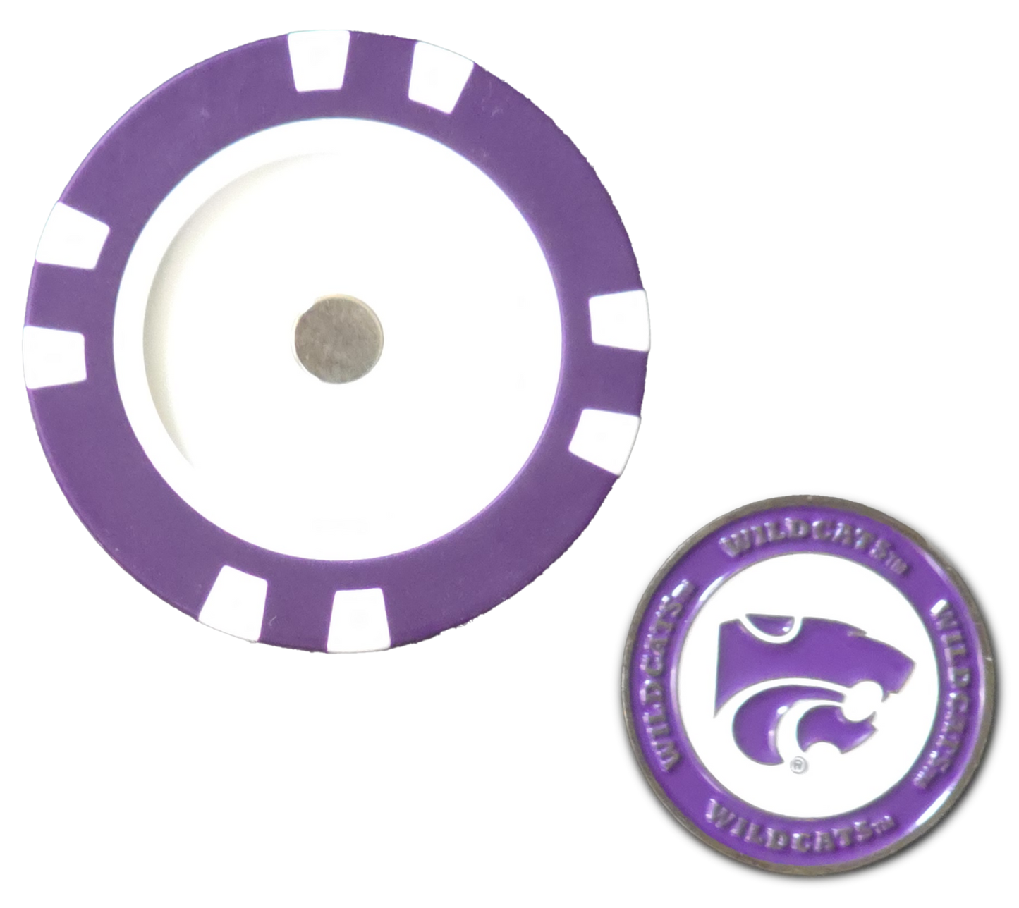 Officially Licensed Kansas State Wildcats Poker Chip Ball Marker