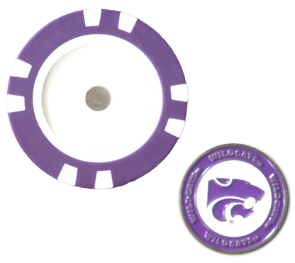 Officially Licensed Kansas State Wildcats Poker Chip Ball Marker