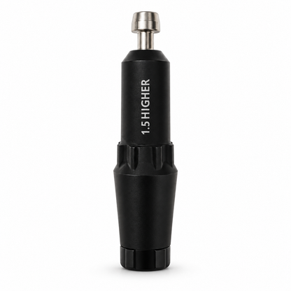 LA Golf compatible driver adapter showing 1.5 degrees higher
