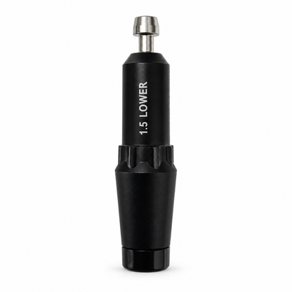 LA Golf compatible driver adapter showing 1.5 degrees lower