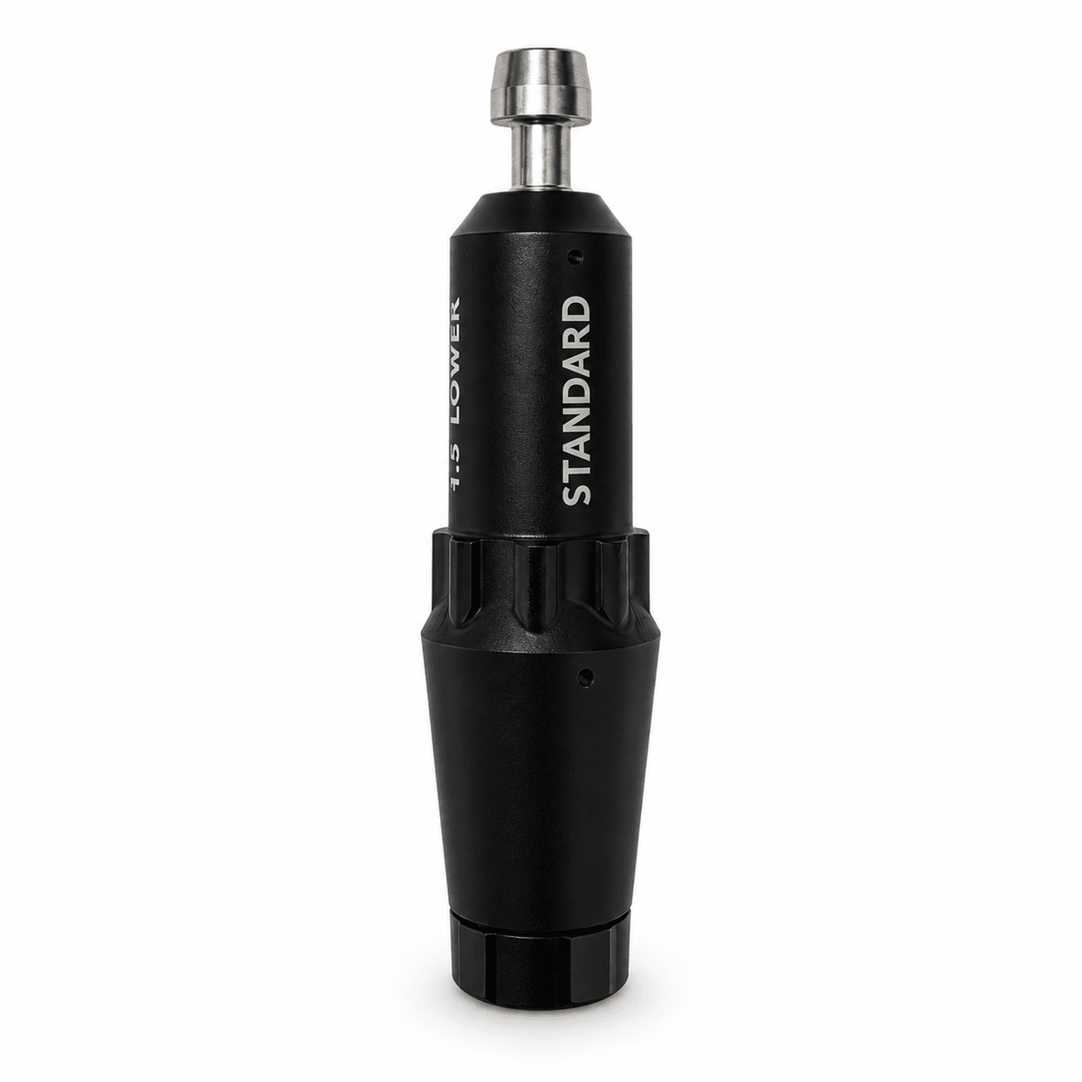 LA Golf compatible driver adapter showing standard setting