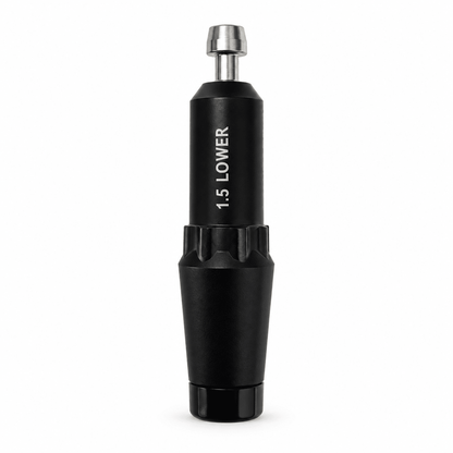 LA Golf compatible driver adapter showing 1.5 degrees lower