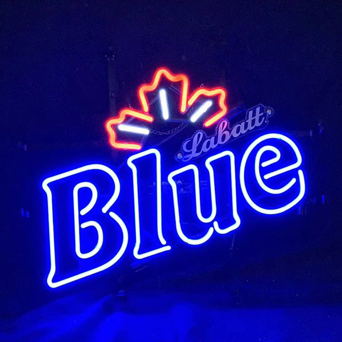 Labatt Blue Beer Logo Neon Signs - Club Rehab
