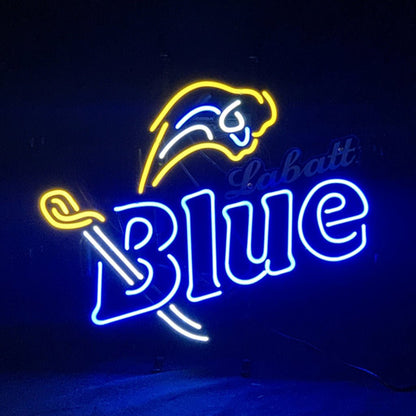 Labatt Blue Beer Rams Neon Signs - Club Rehab