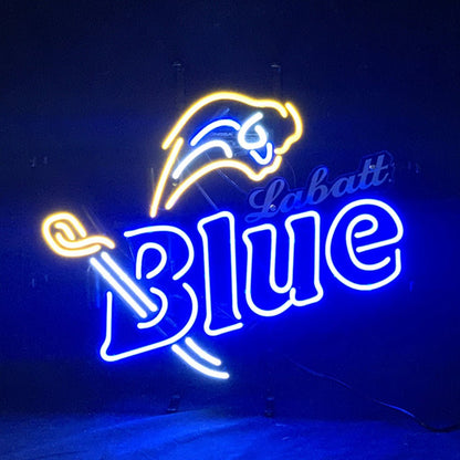 Labatt Blue Beer Rams Neon Signs - Club Rehab