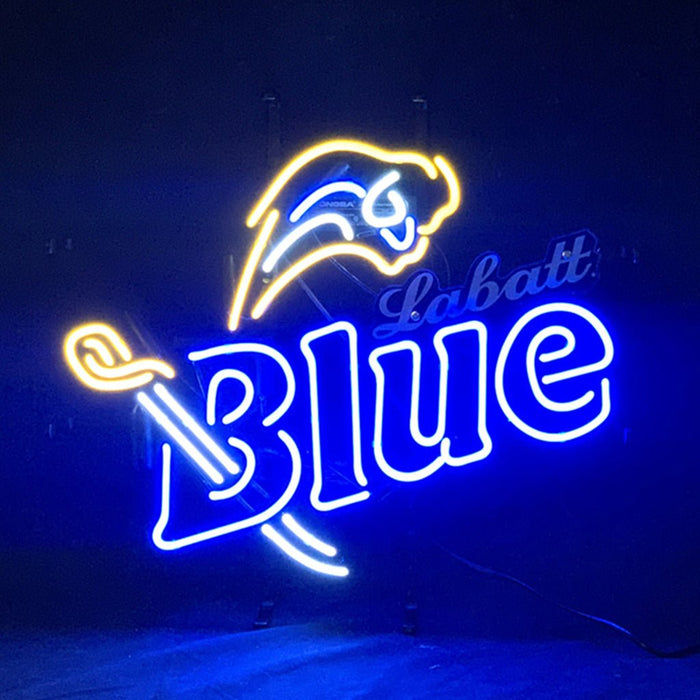 Labatt Blue Beer Rams Neon Signs - Club Rehab