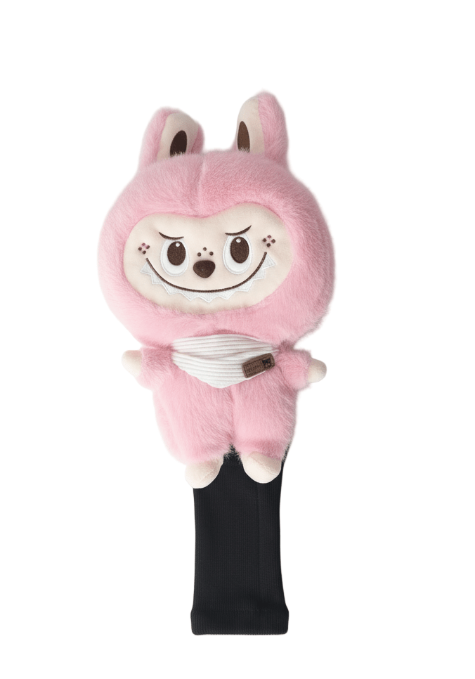 Labubu Golf Club Headcover - Pink - Club Rehab
