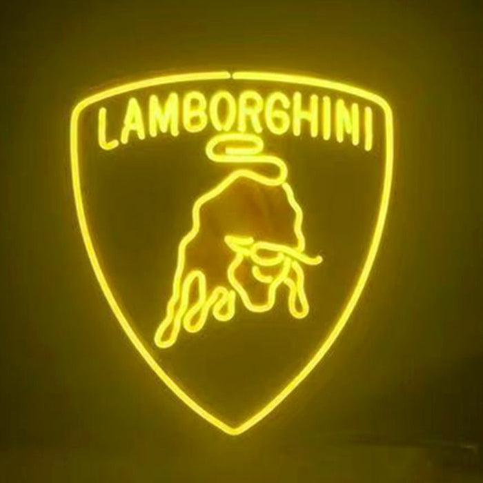 Lamborghini Racing Car Neon Signs Light - Club Rehab