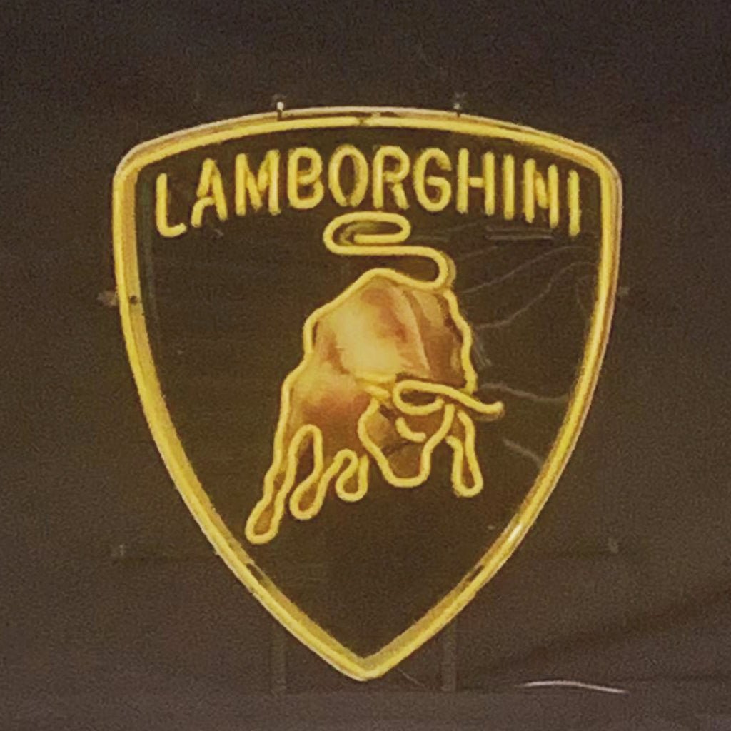 Lamborghini Racing Car Neon Signs Light - Club Rehab