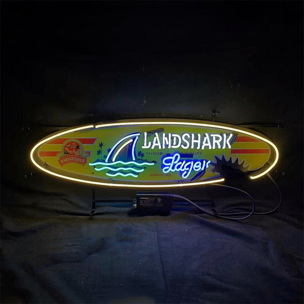 Land Shark Lager Beer Neon Signs - Club Rehab