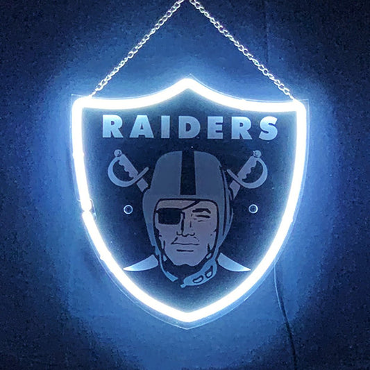 Las Vegas Raiders Acrylic Neon Signs - Club Rehab