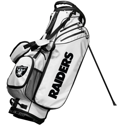 Las Vegas Raiders Birdie stand golf bag, White color