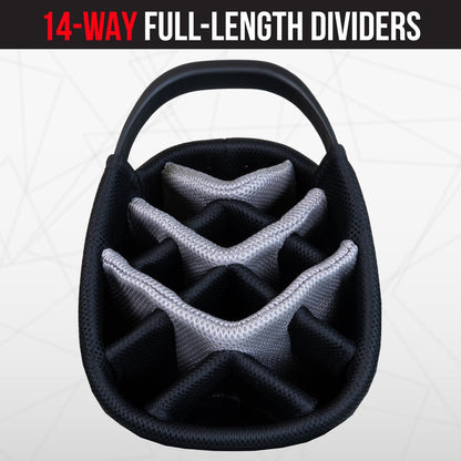 Las Vegas Raiders Fairway Stand Bag - Image 6 - Club Rehab