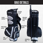 Las Vegas Raiders Fairway Stand Bag - Image 2 - Club Rehab