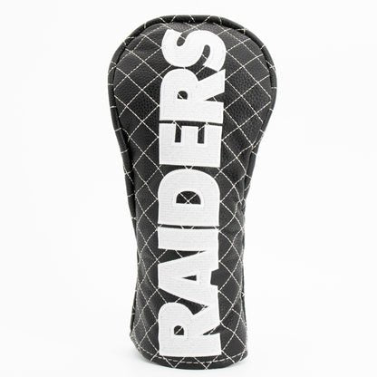 Las Vegas Raiders Quilted Headcovers – Just Win, Baby Collection - Driver Solid - Club Rehab
