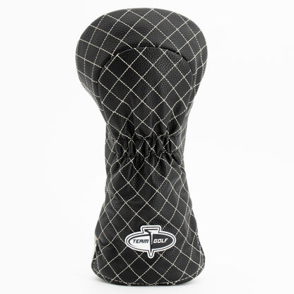 Las Vegas Raiders Split Driver quilted headcover, back view