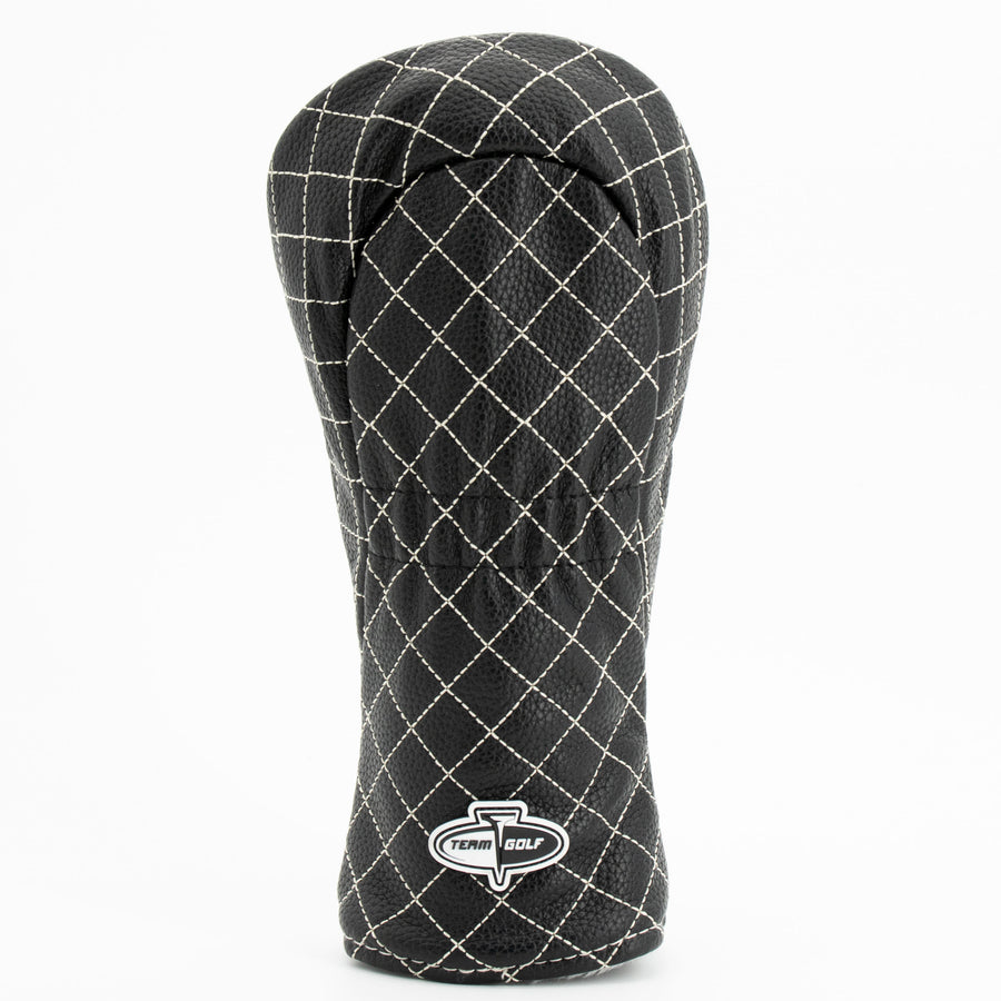 Las Vegas Raiders split quilted fairway cover, back view