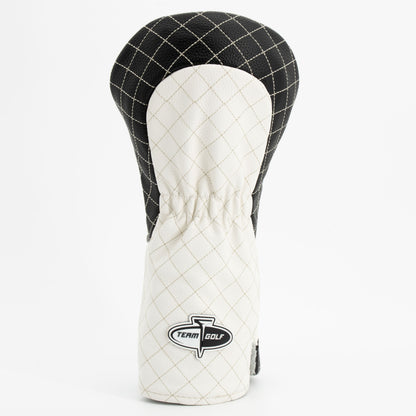 Las Vegas Raiders Striped Driver quilted headcover, back view