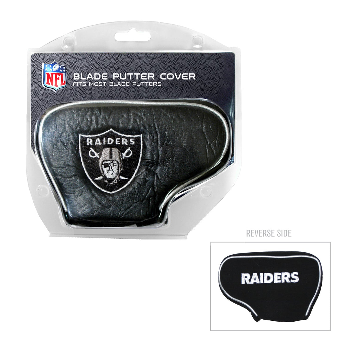 Las Vegas Raiders Vintage NFL Headcovers - Blade Putter - Club Rehab
