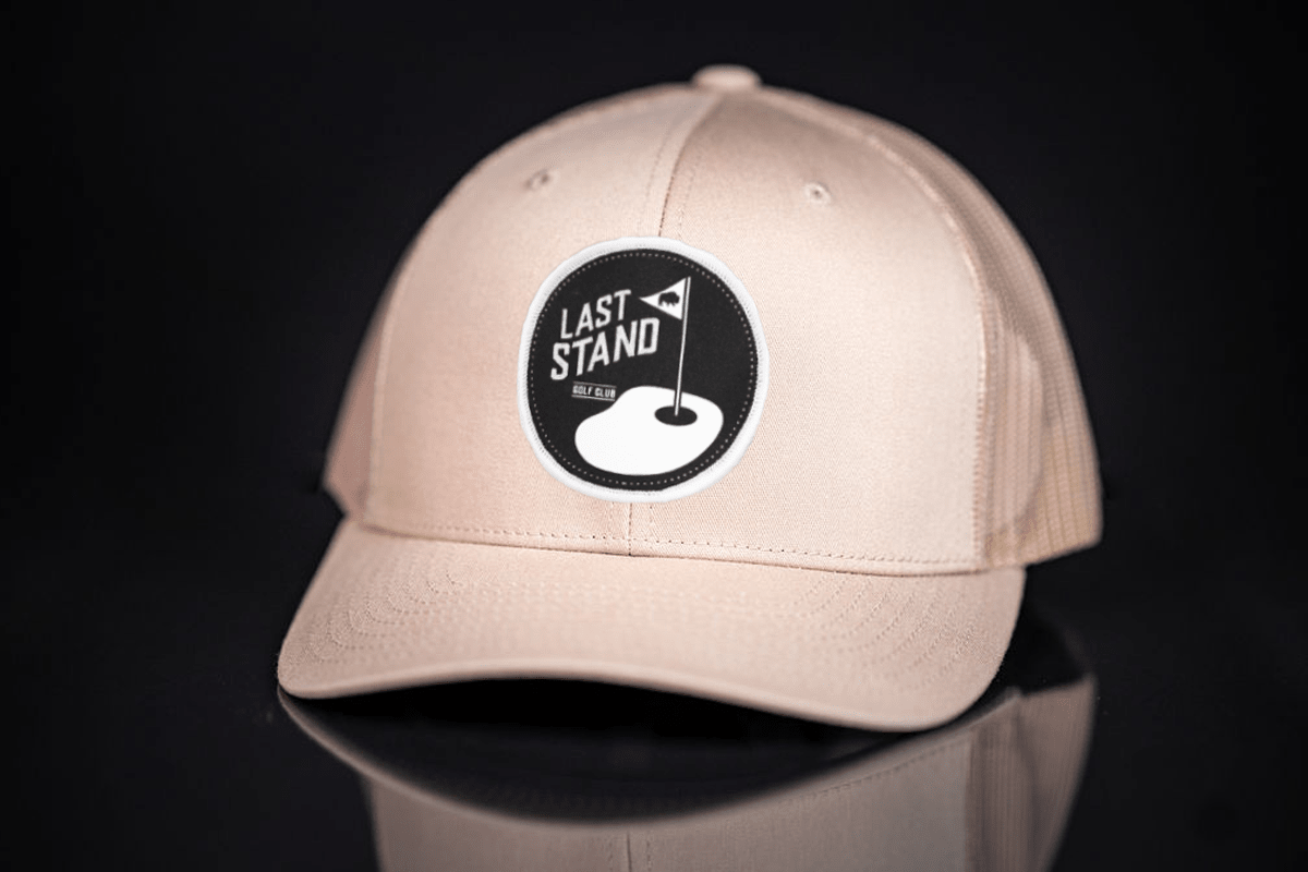 Last Stand Golf / Golf Club / Curved Bill Mesh Snapback - 029 - Khaki - Club Rehab