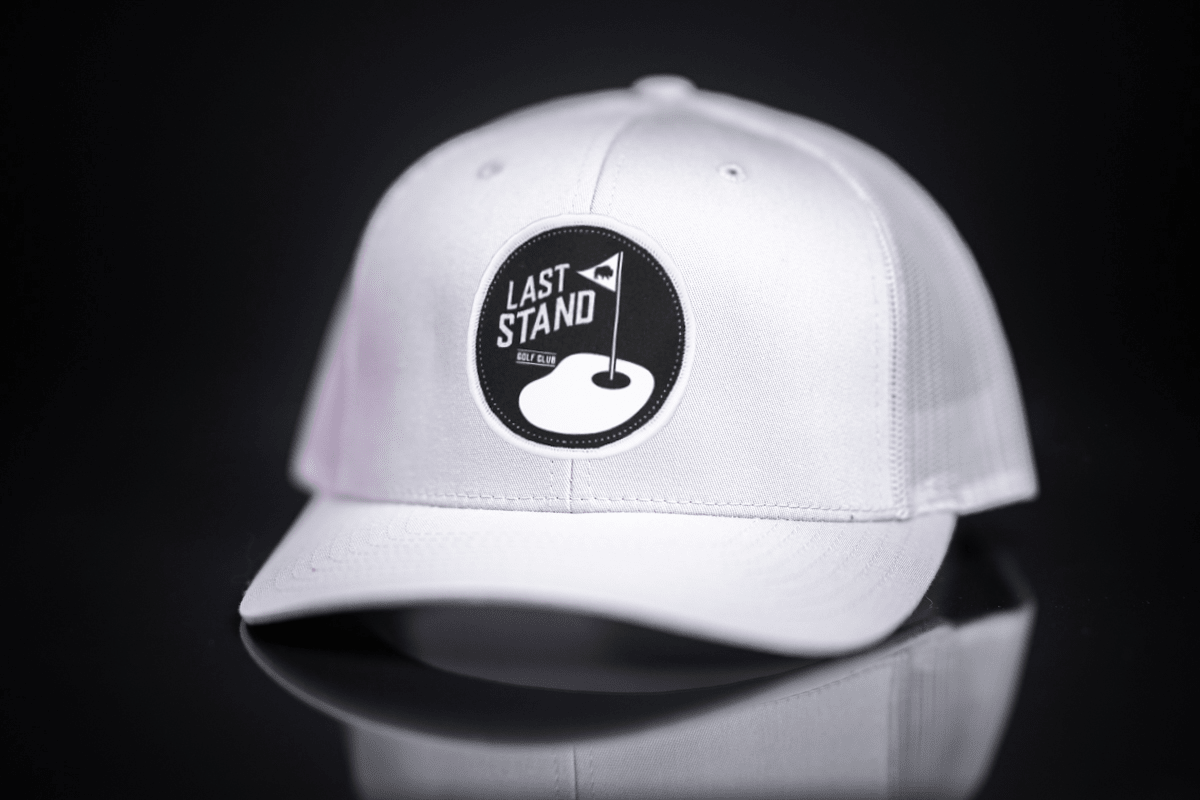 Last Stand Golf / Golf Club / Curved Bill Mesh Snapback - 029 - Silver - Club Rehab