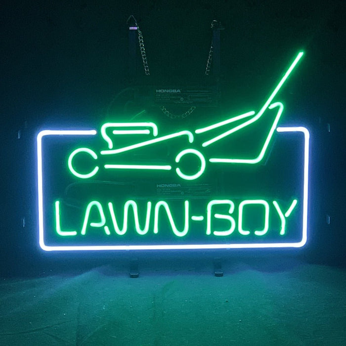 Lawn - boy Tractor Neon Signs Light - Club Rehab