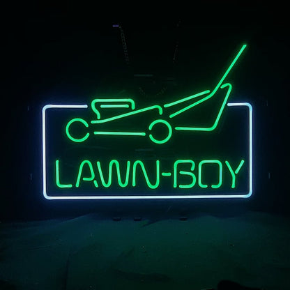 Lawn - boy Tractor Neon Signs Light - Club Rehab